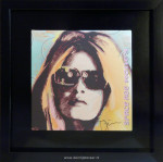 Popart, Space Age Hones, Brigitte Bardot, 3D inlijsting